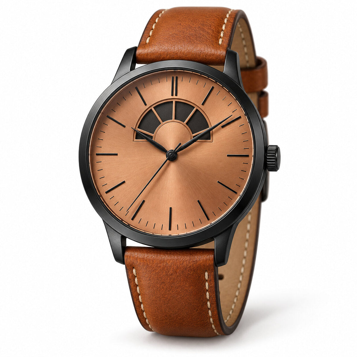 Langley Arched Window Dial Watch